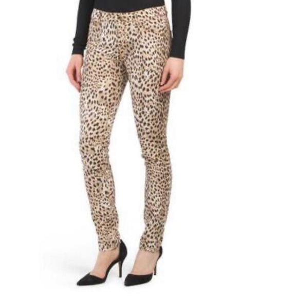 Roberto Cavalli Animal Print Skinny Jeans NWT - Picture 3 of 8